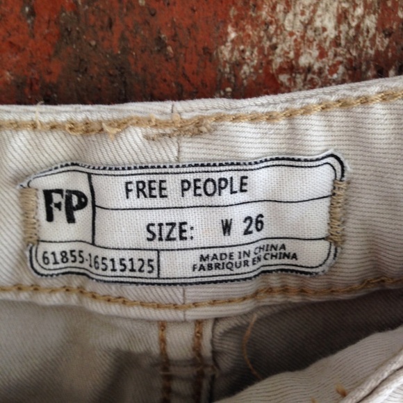 FREE People Bell Bottom Pants Size 26 Waist - Picture 7 of 8